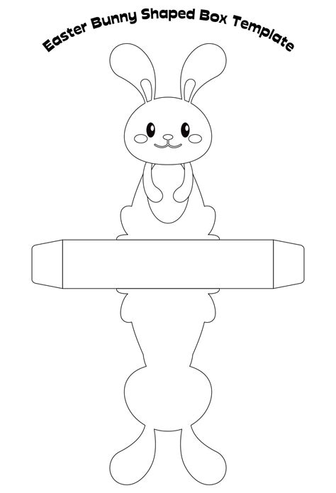 10 best easter bunny cutouts printable clubs pdf for free at printablee