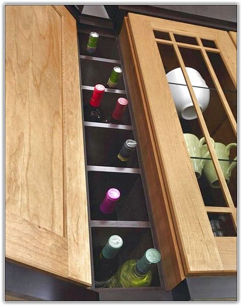 Wine glass rack holder hanger under cabinet shelf cupboard kitchen bar decors. kitchen cabinet wine rack home design ideas base kraftmaid ...