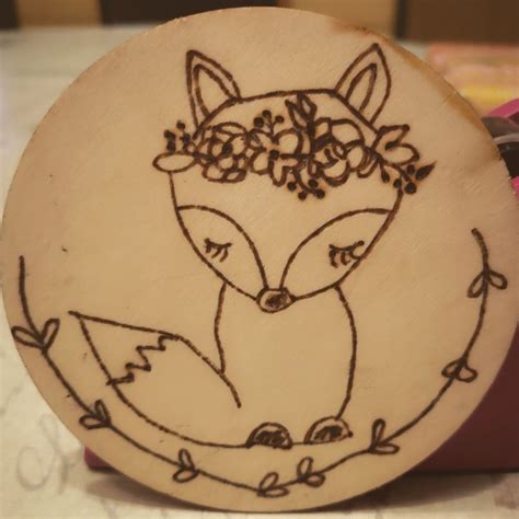 Die folgenden vorlagen und schablonen können sie kostenlos herunterladen, indem sie auf das … Brandmalerei Vorlage Fuchs 🦊💞 | Kreativ, Geschenkideen ...