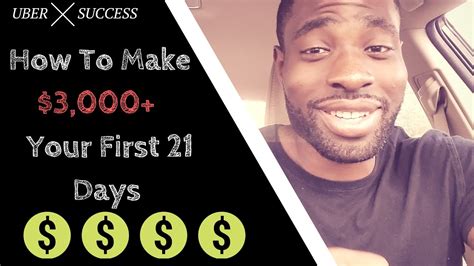 Secrets To Making Money With Uber How I Made 3k In My First 3 Weeks