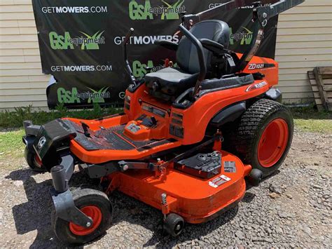 60in kubota zd1021 commercial diesel zero turn w 632 hrs 111 a month lawn mowers for sale