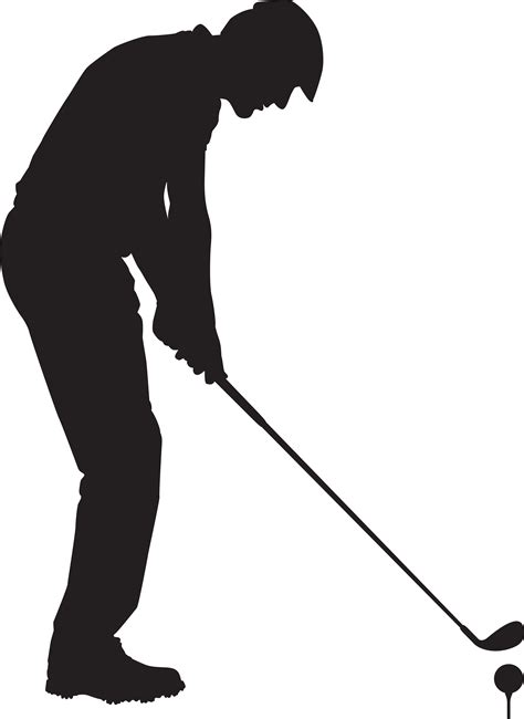 Free Golfer Clipart Black And White Download Free Golfer Clipart Black