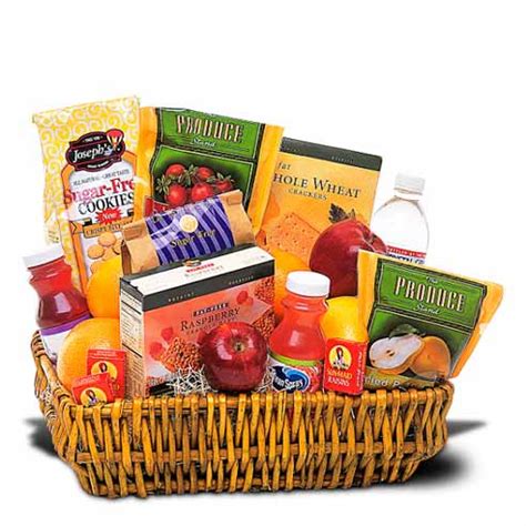 Healthy gift baskets are the way to go. Healthy Gift Basket at Send Flowers