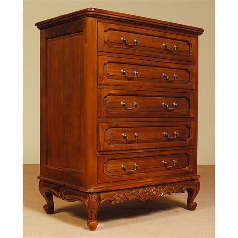 Commode chiffonier 5 drawers louis - LIVETIME.pl