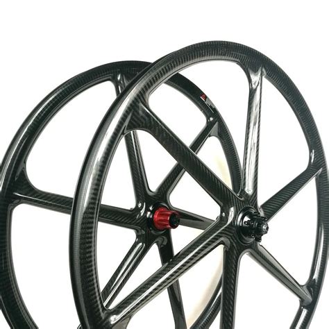 Full Carbon 29er Mtb Wheels Quik Release 6 Spoke Bicycle Wheel 29inch