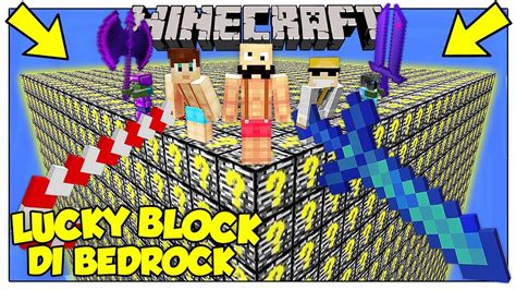 La Sfida Dei Lucky Block Giganti Di Bedrock Minecraft Ita Youtube