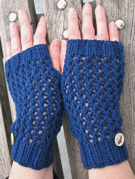 Pin On Knitting Fingerless Gloves Easy For Beginners