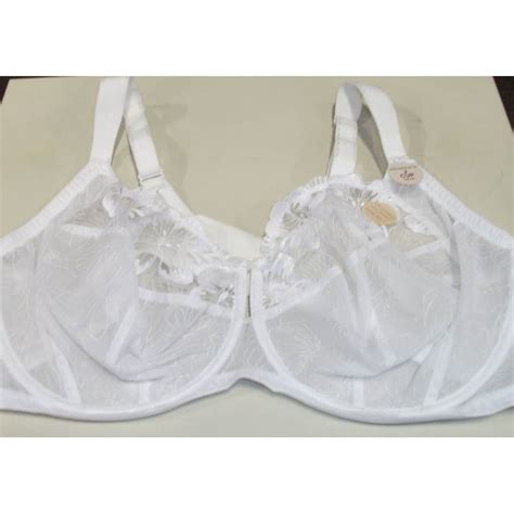 Nwot Marks And Spencer White Underwired Maximum Support Bra Size 44e