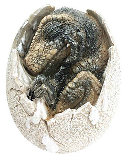 Ebros T Jurassic Era Predator Tyrannosaurus Rex In Egg Dinosaur Figurine Dino Hatchling Egg