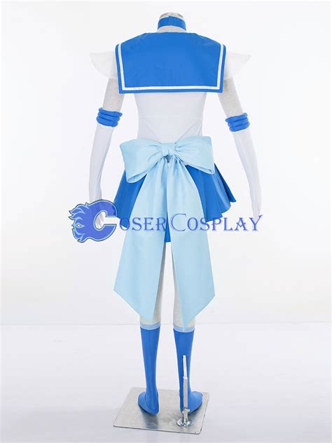 Sailor Moon Crystal Mercury Mizuno Ami Amy Anderson Cosplay Costume