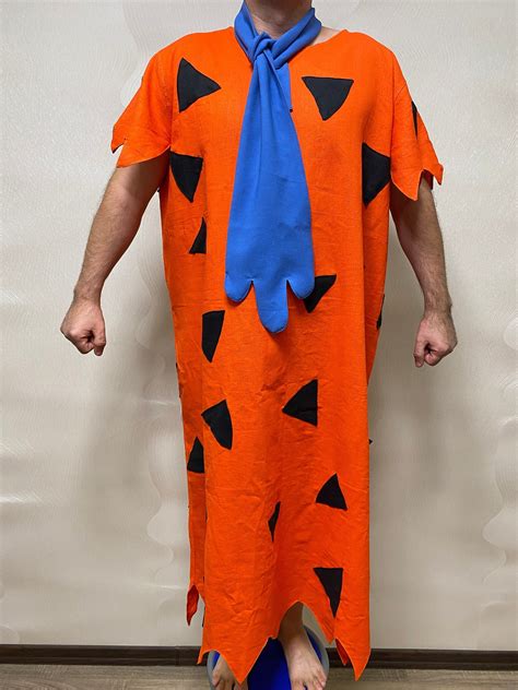 Adult Fred Flintstone Costume Plus Size The Flintstones