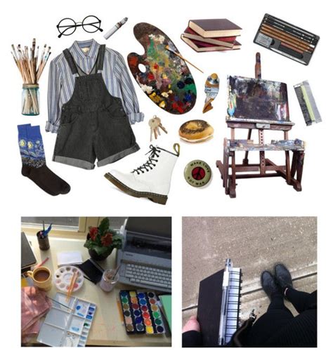 The Art Student By Logastellus Liked On Polyvore Featuring Art