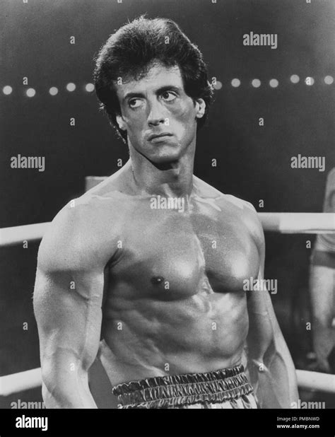 Sylvester Stallone Als Rocky Balboa In Rocky Iii 1982 Mgm Datei
