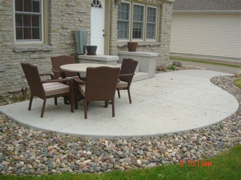 The idea of having a backyard patio is very appealing to many home owners. Concrete Patio, Minneapolis, Twin Cities, MN | Patio ...