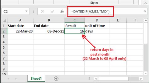 How To Calculate Number Of Days Between Two Dates In Excel Javatpoint