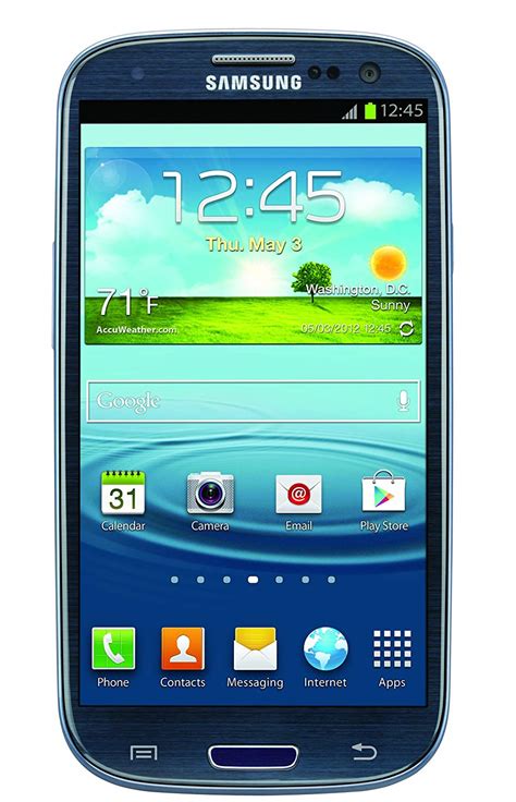 Samsung Galaxy S3 Blue 16gb Atandt Big Nano Best Shopping