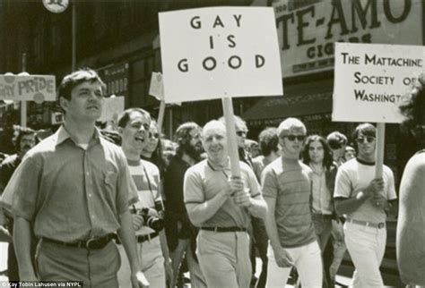 when gay pride wore a shirt and tie and with barely a rainbow colored feather in sight daily