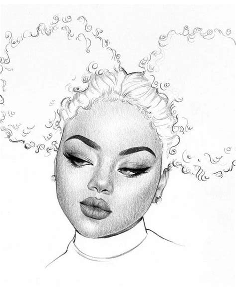 Pin By Carina Oliveto On Euentreoutras Drawings Of Black Girls