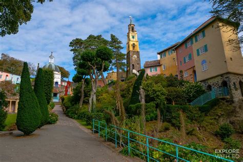 Portmeirion Wales The Pretty Italian Style Village Explore With Ed