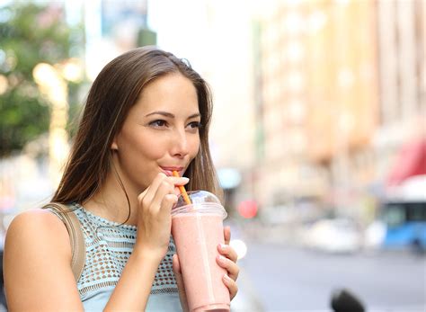 surprising side effects of drinking meal replacement shakes say dietitians — eat this not that