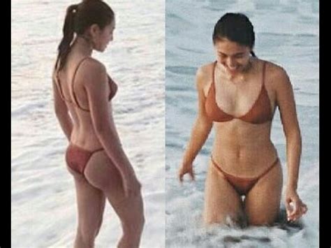 Nadine Lustre Stuns In Sexy Back And Frontal Bikini Youtube