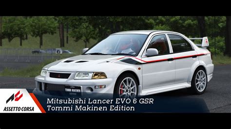Assetto Corsa Mitsubishi Lancer Evo Gsr Tommi Makinen Edition Youtube