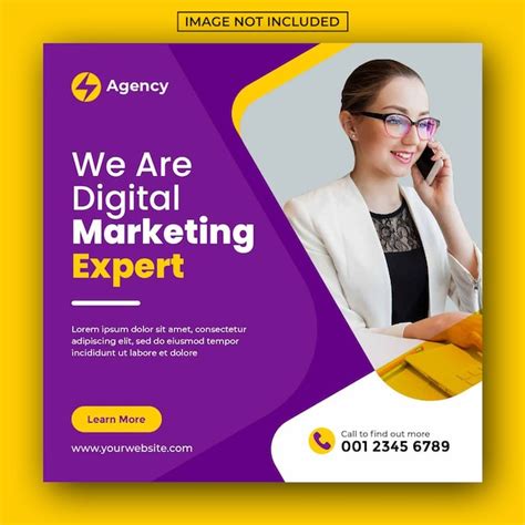 Premium Psd Digital Business Marketing Social Media Post And Web Banner