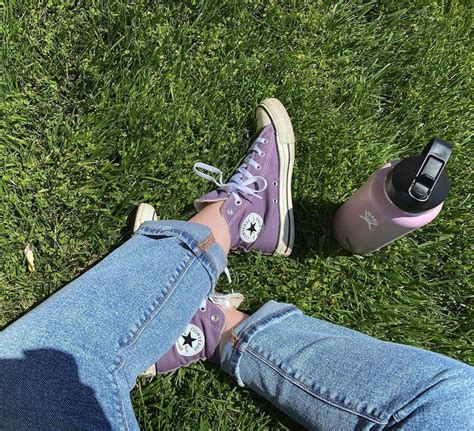 converse chuck taylor all star hi sneaker electric purple purple converse purple converse