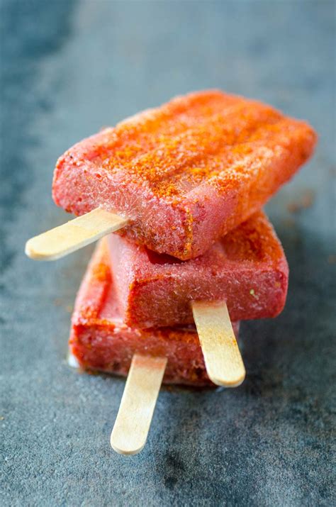 Repeat to make remaining stacks. Watermelon Paleta Shot « Dora's Table | Vegan Mexican Recipes