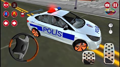 Türk Polis Ve Araba Oyunu Similatörü 3d Android Gameplay Polis Oyunu