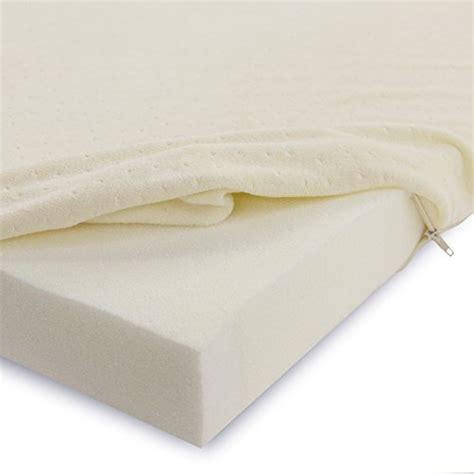 It comes with a cool polymer cycle design that keeps the heat out and 9. Classic Brands 2 Inch Memory Foam Mattress Pad Bed Topper ...