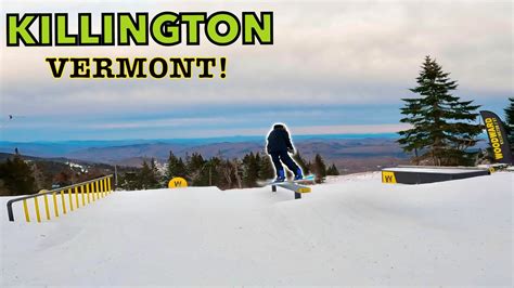 Snowboarding Killington Vermont W Insane Conditions 2023 Youtube