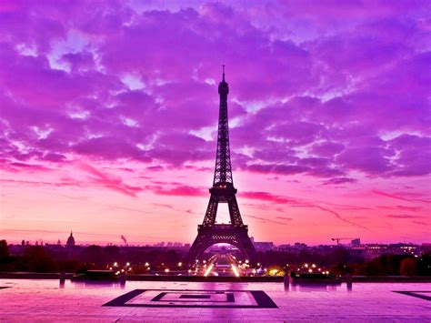 Image For Pink Eiffel Tower Wallpaper Lugares Para Visitar