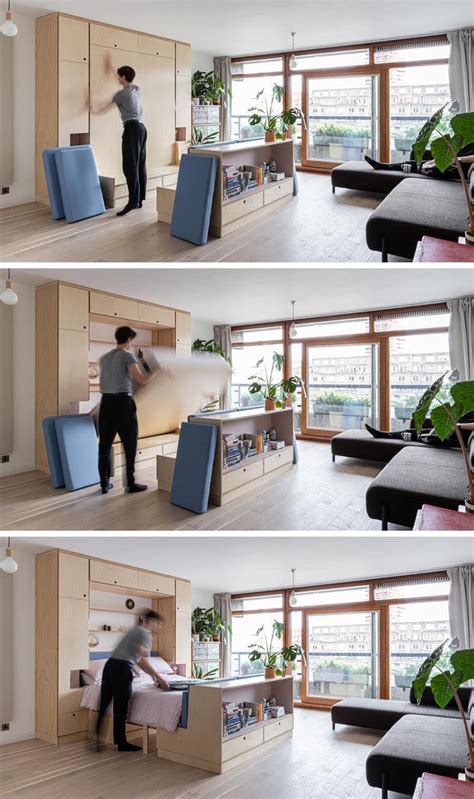 Multi Functional Furniture Makes This Small Apartment A Livable Space