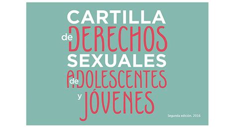 Derechos Sexuales Para Adolescentes Y J Venes Instituto Nacional De Las Mujeres Gobierno