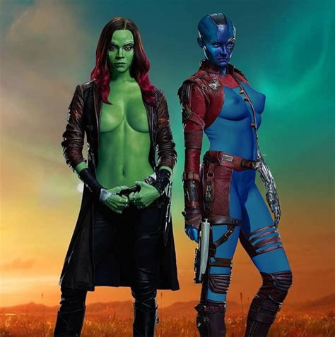 Post 3532974 Fakes Gamora Guardians Of The Galaxy Karen Gillan Marvel
