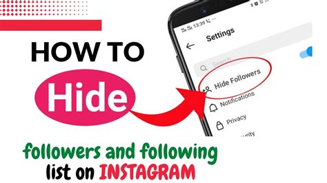How To Hide Followers And Following List On Instagram Followers Hide