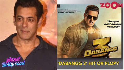 Watch Salman Khans Dabangg 3 Hit Or Flop Box Office Collection Review Bollywood News