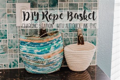 Diy Rope Basket Tutorial Life Sew Savory