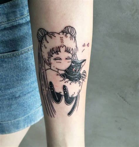 32 Sailor Moon Tattoos A Cosmic Journey Into The World Of Anime Ink