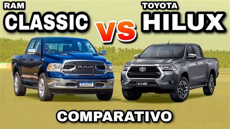 Comparativo Nova Ram Classic Vs Toyota Hilux Qual A Melhor