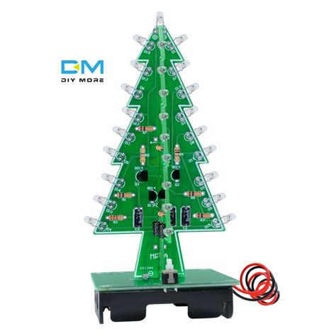 Science Learning And Education Ardest 3d Diy Electronic Christmas Tree