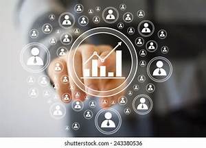 Man Chart Online Web Business Diagrams Stock Photo 243380536 Shutterstock