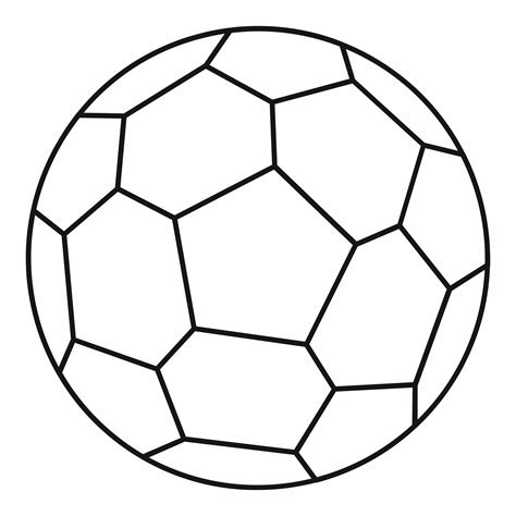 Ball Game Goal Line Outline Soccer Sport Icon Download On