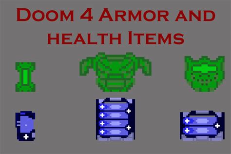 Doom 4 Armor And Health Items Mod Moddb