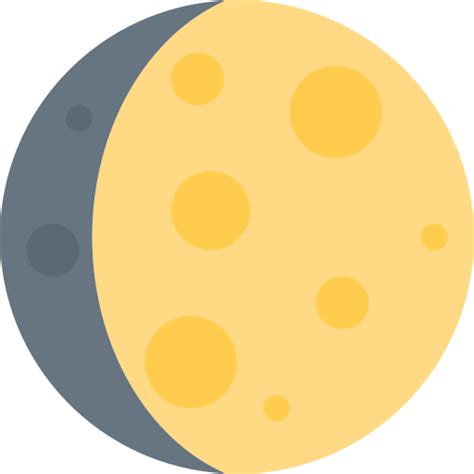 🌔 Lua Crescente Convexa Emoji