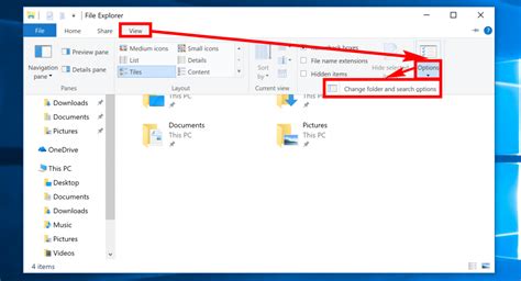 Openconfigure Folder Options In Windows 10 Consuming Tech