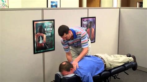 Male Chiropractic Adjustment Youtube