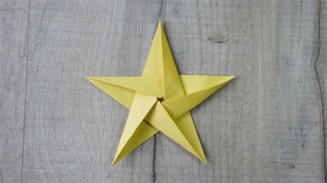 How To Make A 5 Pointed Star Origami Tutorial