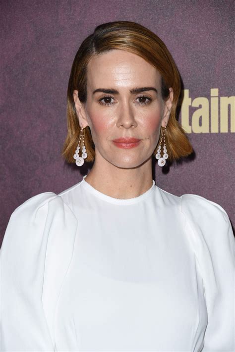 Sarah Paulson At Ew And Loreal Paris Pre Emmy Party In Hollywood 0915